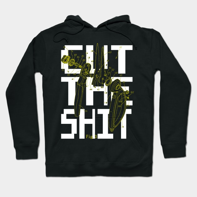 CUT THE SH*T Hoodie by FWACATA